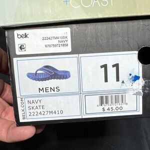 Belk Navy Men's Flip-Flops